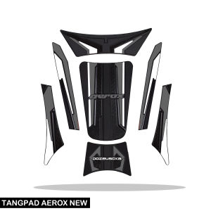 Dozeuscka Tangpad Aerox New Deckpad Bahan karet Premium Warna Tidak Luntur Anti Slip