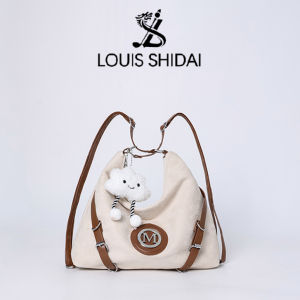 [BISA COD] 2384 Tas Louis Shidai Free Paper Bag & Tag Label Tas Bahu Wanita Fashion Best Seller