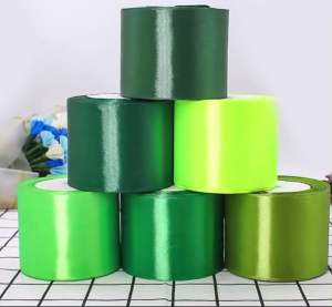 [Bán lẻ ]Ruy băng satin lụa bo viền bản lớn 80mm cao cấp ribbon ruybang trang trí