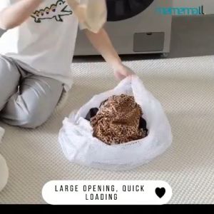 1pc Large Laundry Mesh Bag Washing Net Laundry Mesh COD
