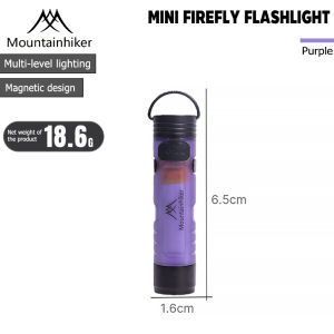 MOUNTAINHIKER Mini Camping Lantern 1500mAh USB Rechargeable 4 Light Modes 200LM Portable Tent Light for Hiking Outdoor