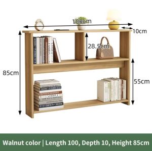 ROOSIO Furniture Side Cabinet Bedside Table Wood Side Table for The Bed for Living Room Storage Rack Multi-layer Gap Grocery Display Rack