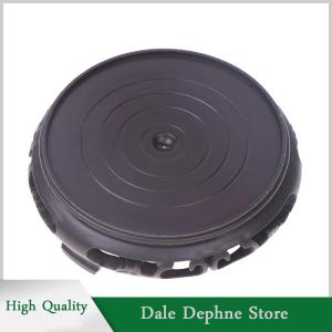 [Dale Dephne] Sâu Màu Nâu Khắc Bằng Gỗ Nhìn Nhựa Cơ Sở Khay Lọ Hoa Chủ Vòng Vuông Đa Chức Năng Ấm Trà Bình Cá Tank Cơ Sở