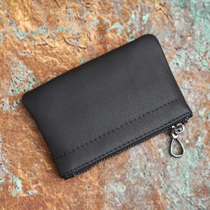 Ví Nam Nữ Da Thật Ví Đựng Tiền Xu Cổ Điển Da Bò Thủ Công Ví Đựng Tiền Xu NASVA