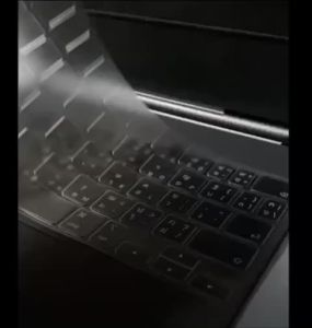 PuLXi. Ultra Thin Clear TPU Keyboard Protector Cover Compatible with iPad Magic Keyboard Pro Air 11 Pro 12.9 13 inch Air4 Air5 Air 11 13 inch