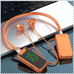 Wireless Headset Graphene Diaphragm Sports Running Hanging Neck Bluetooth Headset Anti-sweat Upgrade