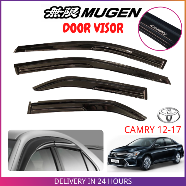 TOYOTA CAMRY 2012 - 2017 (XV30) MUGEN DOOR VISOR Air Press Window Mugen ...