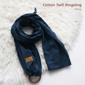 Gendongan Bayi Cuddleme Ring sling Cotton Twill Newborn Baby Gendong Depan Samping M shape Ringsling Cuddle me