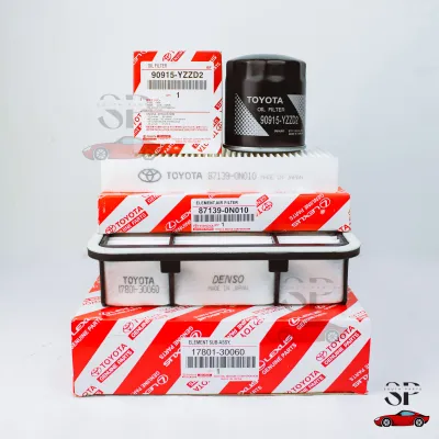 BUNDLE SALE! CABIN AIR & OIL FILTERS for TOYOTA HIACE 3.0 (2013-2018) (17801-30060/87139-0N010/90915-YZZD2) Car Filters Combo FIlter car accessories parts cabin air fuel oil filters toyota parts accessories replacement filters