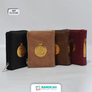 Mushaf Al Kamil Alquran Resleting Ukuran Kecil Quran Madinah A7 8x11cm Resleting Non Terjemah Qpp