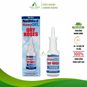 Gel Xịt Chống Khô Mũi Neilmed Nasogel For Dry Noses - Giúp giữ ẩm giảm tình trạng khô mũi - Nhập khẩu Mỹ (Chai 30ml)