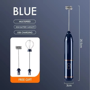 [✅SG Ready Stock] Egg Beater 2in1 Electric Food Chopper & Electric Egg Beater Electric Hand Mixer Garlic Chopper Electric Food Mixer USB Rechargeable Wireless Handheld Mixer Egg Beater 3 Speeds Garlic machine Hand-held meat grinder automatic beater Cream