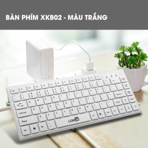 Bàn phím máy tính mini có dây SIDOTECH XKB02 nhỏ gọn tinh tế 82 key hành trình phím vừa phải giúp gõ văn bản nhanh cho laptop văn phòng học sinh sinh viên dễ dàng mang theo – Hàng chính hãng