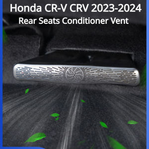 Honda CR-V CRV RS 2023 -2024 Car Air Outlet Covers Exhaust Under Rear Seats Conditioner Vent Grille Interior Accessories