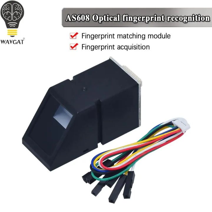 AS608 Fingerprint Reader Sensor Module Optical Fingerprint Fingerprint ...