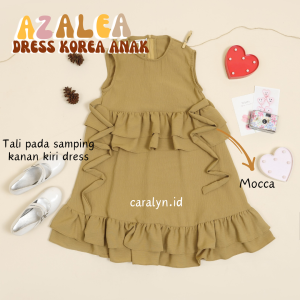 DRESS ANAK AZALEA KEKINIAN KOREAN STYLE