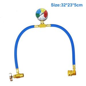 🔥🔥🔥fenglin Automotive Air Conditioning Fluorine Filling Gauge Filling Tube Tool Supplementary Fluorine Filling Tube