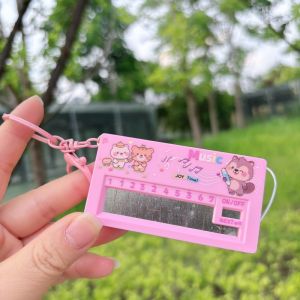 NEXTYOO Nhiều màu sắc Móc khóa đàn piano điện tử với thanh cảm ứng Động vật hoạt hình dây chuyền móc khóa Sự lạ Thiết kế móc khóa Đồ chơi giảm căng thẳng Quà tặng