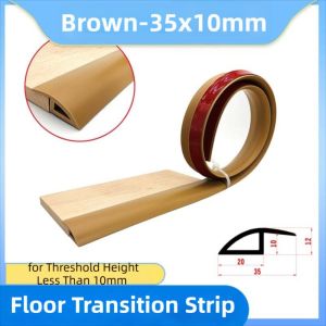 OKONOK Carpet to Tile Floor Transition Strip Self Adhesive Wear-resistant Threshold Cover PVC Edging Trim Strip Doorway