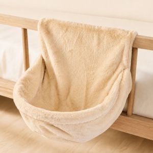 ZGNAY MALL Warm Plush Hanging Cat Bed Semicircle Iron Frame Radiator Cat Hammock Portable Soft Plush Sleeping Nest Multi-scene Use