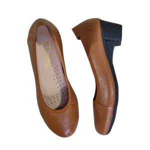 Giày Búp Bê Nữ Cao Gót HA NAM Da Bò Thật Thời Trang Cao Cấp 5cm GBBN2079