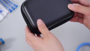 6 Slots Insulin Peptide Fridge Carrying Case Vial Holder Storage Protector Bag Fits Standard 10ml Vials Insulin Cooler Travel Kits Case Organizer Diabetes Protector(Black)