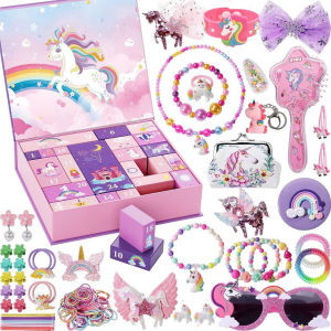 Hộp quà tặng bất ngờ PONY Kuromi - 24 29 món hộp quà nhỏ bất ngờ nhiều món phụ kiện xịn đẹp cho bé gái xinh xắn
