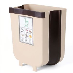 Thùng Rác Gấp Gọn Thông Minh Treo Cạnh Tủ Bếp Size To Tiện Lợi Full Box CINDY