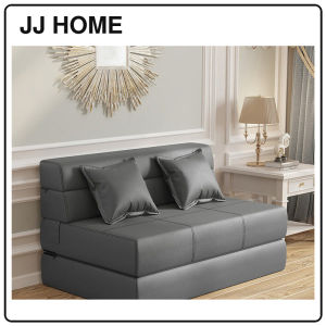 【JJ HOME】PU Thick Foldable Sofa Bed / Foldable Sofa Mattress / Floor Sofa Bed