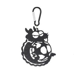 Compacts Travel Friendly Incenses Holder With Dragon Art Artistic Metal Hook for Patios Or Travel