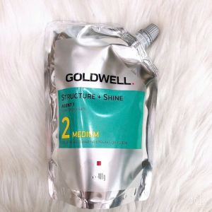 KEM UỐN DUỖI TÓC GOLDWELL SỐ 2CHO TÓC TRUNG BÌNH  1 TÚI 400ML KHÔNG DẬP