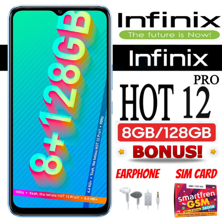 Infinix Hot 12 Pro Ram 8 Gb Rom 128 Gb - Bergaransi Toko | Lazada Indonesia