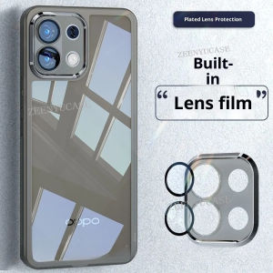 OppoA6 Pro Case Luxury Clear Soft Silicone Back Lens Protective Cover For Oppo A6 Pro A6Pro OppoA6Pro 5G 4G F31 5G Shockproof Coque ﻿