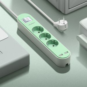 Stop Kontak-Colokan Listrik-Colokan-Colokan Listrik 4 Lubang VIVAN Safety Socket Child Lock