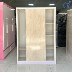 TỦ QUẦN ÁO NHỰA LÂM GIA ĐÀI LOAN CỬA LÙA – TIỆN LỢI TIẾT KIỆM KHÔNG GIAN (LG-2CL)