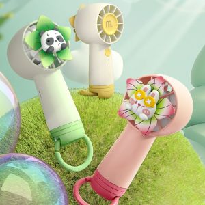 NCNC 3 tốc độ Quạt cầm tay hình thú hoạt hình Tiếng ồn thấp Dễ thương Quạt điện mini Đồ chơi trẻ em Có thể sạc lại qua USB Quạt làm mát di động Dành cho văn phòng và cắm trại ngoài trời
