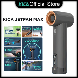 KiCA JetFan MAX Blower And Vacuum 92m/s Wind Speed And 785W Turbo Jet Fan MAX