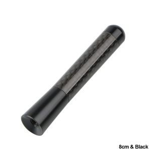 JaneDream 3cm/8cm/12cm Carbon Fiber Car Short Radio Antenna Antenna Car Styling Fit for BMW Ford Focus Peugeot Citroen Toyota Dodge Etc