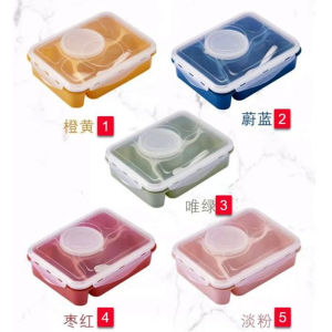 LUNCH BOX 4 SEKAT KOTAK BEKAL 1000 ML ANTI TUMPAH JL-5371