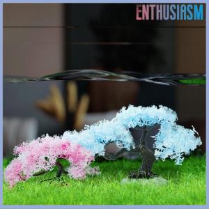 【Enthusiasm】🌟🌟【Hot Sale】🎈 New Simulated Tree Aquarium Decoration Fish Tank Aquarium Plastic Plant Artificial Simulation Water Plants Fish Tank Decoration