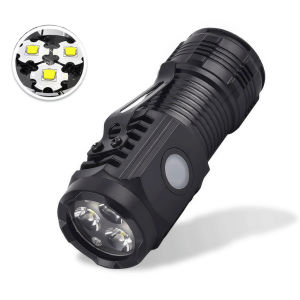 Senter Cas Mini Lampu Saku Klip Terang 3 Mode Led Flashlight Waterproof X-01