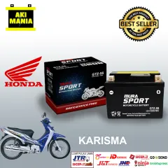 Aki motor murah kawasaki zx130 accu GTZ5S aki murasport