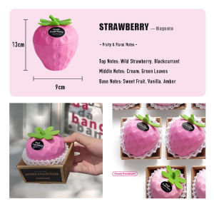 🇸🇬Kizyo Scented Gel Air Freshener Small Spaces Air Freshener Creative Fruits Aromatherapy for Car/Room/Toilet Gift Idea