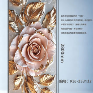 Popular vintage house renovation decorative painting 5D printed DIY wall stickers imitation tile self-adhesive decorative wallpaper aluminum foil mural