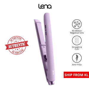 LENA Hair Straightener 40 Million Negative Ions Flat Irons Mini Hair Straightener Iron Rambut
