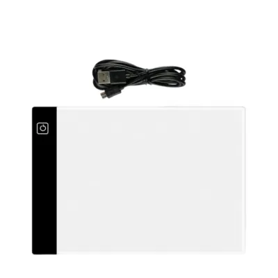 ZYLOXAQ 3 Level Dimmable LED Copy Board Light Tracing Box A4/A5 Tracing Light Box Drawing Copy Pad Baby Toy Adjustable Light LED Trace Light Pad Animation Painting