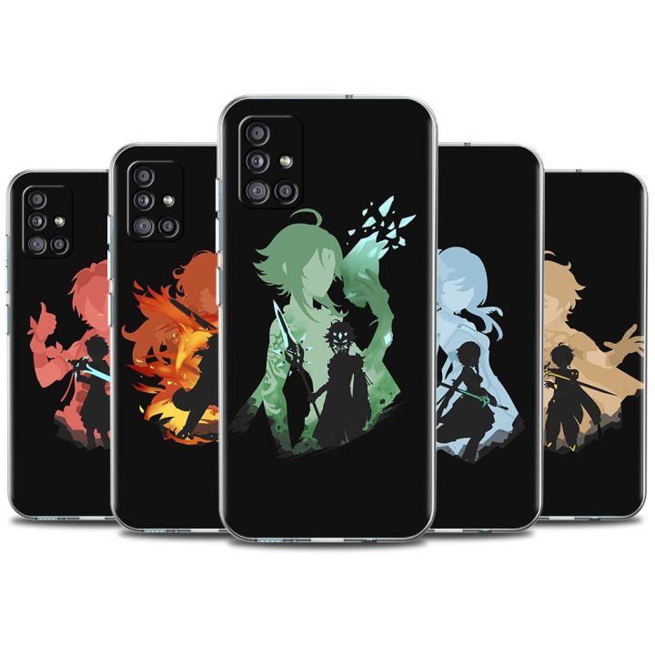 Genshin Impact Galaxy A51 Anime Case Genshin Impact Anime - Main Image