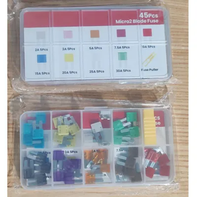 (1 กล่อง = 100 ตัว) ไมโครฟิวส์ + ตัวคีบ ฟิวส์ /Auto Fuse รุ่นเกรดA ฟิวส์ขนาดมินิ Mini Fuse จัดเซทกล่อง พร้อมคีมดึงฟิวส์ 5 7.5 10 15 20 25 30 แอมป์ ฟิวส์ ฟิวส์รถยนต์ ฟิวส์มอไซ ฟิวส์มอเตอร์ไซค์ ฟิวส์เครื่องจักร มอไซ รถยนต์ ฟิวส์ก้ามปู ฟิวส์เสียบ