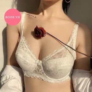 Áo Lót Ren Mềm Đệm Mỏng Xuyên Thấu Có Gọng Cao Cấp AO2