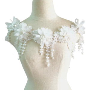 Elegant Tassels Trimming Handmade Flower Pattern Trimming Fashion Trimming for Projects and Home Decoration